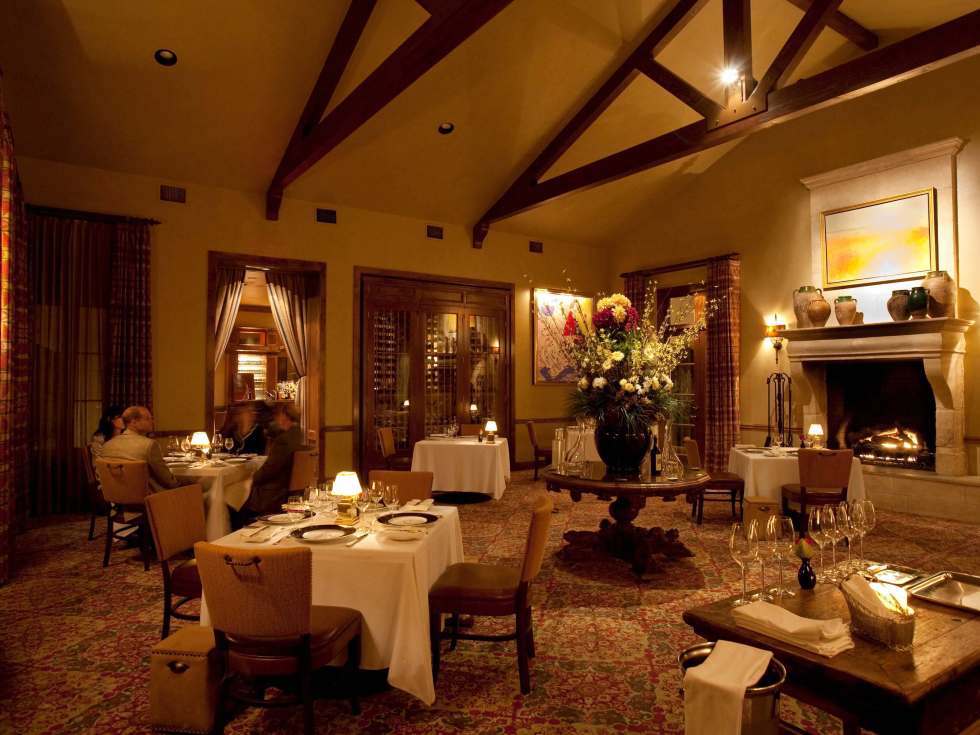 The Inn at Dos Brisas restaurant was for several years the only Forbes five-star restaurant in the state. (Photo by Julie Soefer)