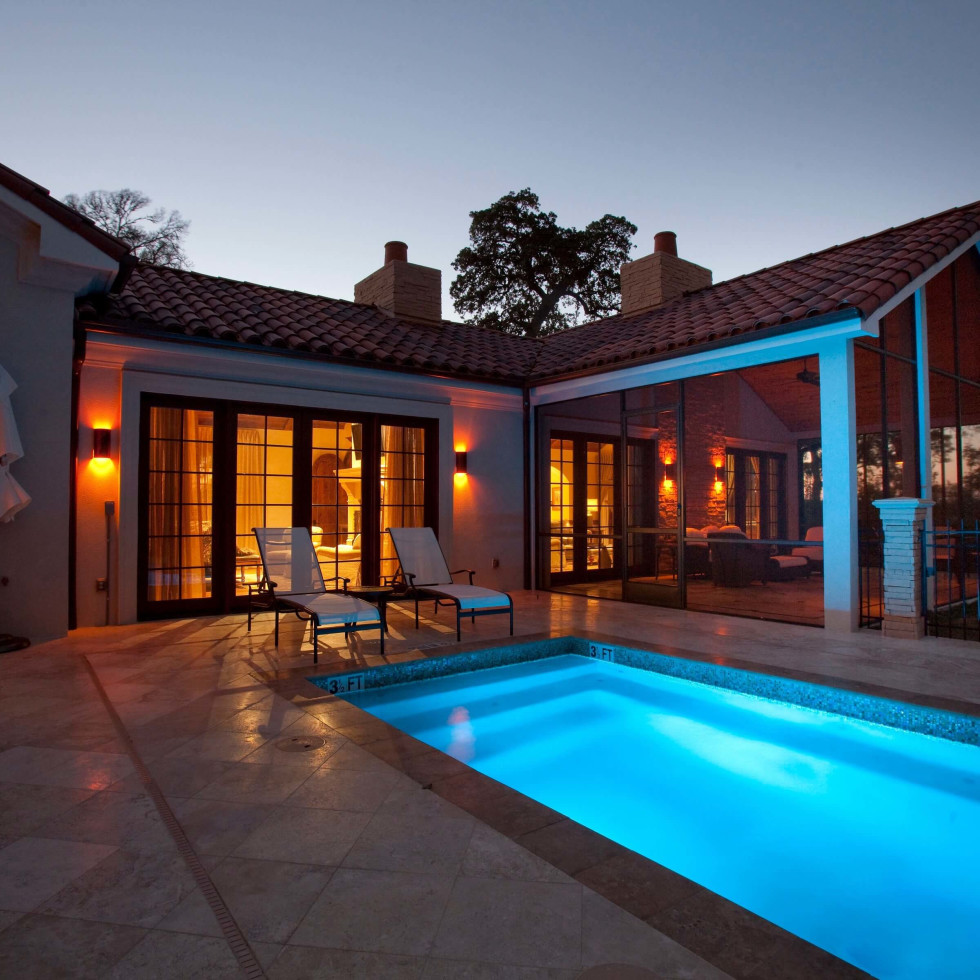The 1,795 square foot haciendas at the Inn at Dos Brisas each have a private plunge pool. (Photo by Julie Soefer)