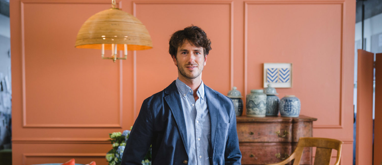 Aldous Bertram at Found (Photo by Johnny Than)