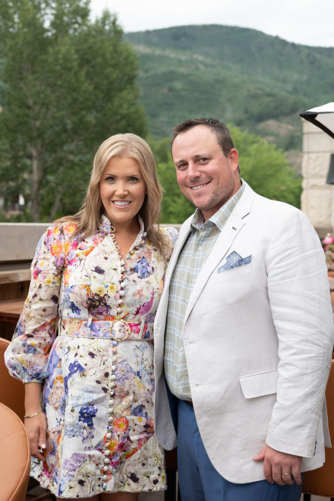 Amanda & Terry Boffone at the Memorial Hermann Aspen celebration of leading supporters of the Memorial Hermann Foundation. (Photo by Daniel Ortiz)
