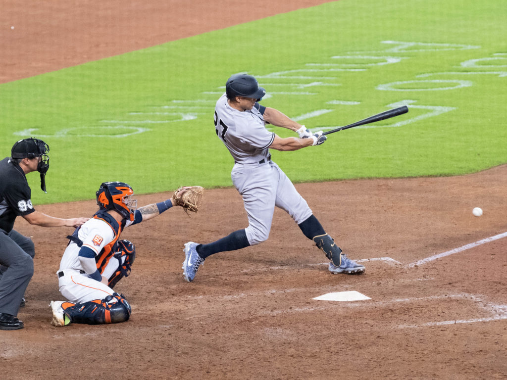 The Yankees big bats have seemingly dominated everyone but the Astros. (Photo by F. Carter Smith)