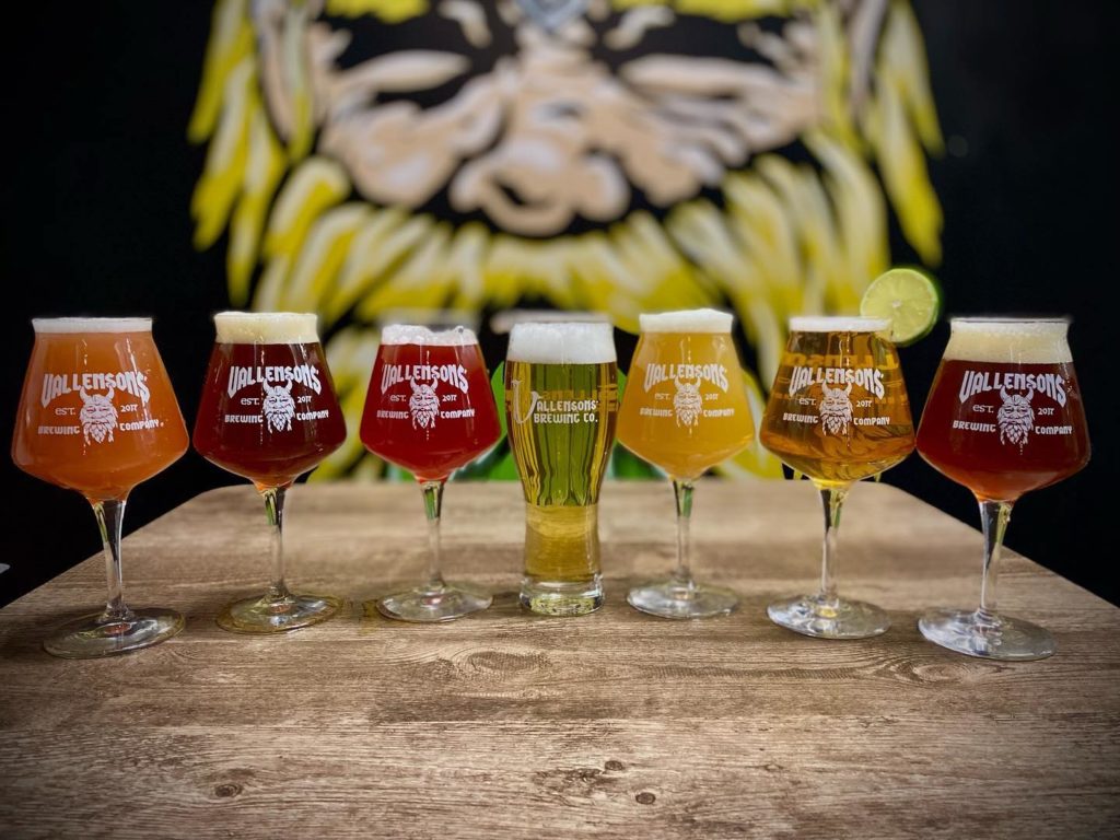 Vallensons' Brewing Company was named No. 6 on this year's Top Ten list.