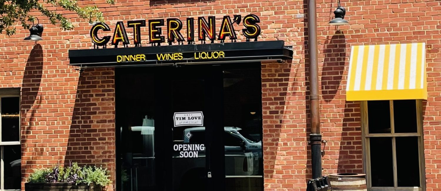 Caterina’s Ristorante – Tim Love’s new classic Italian is all about the analog experience. Photo by Courtney Dabney.