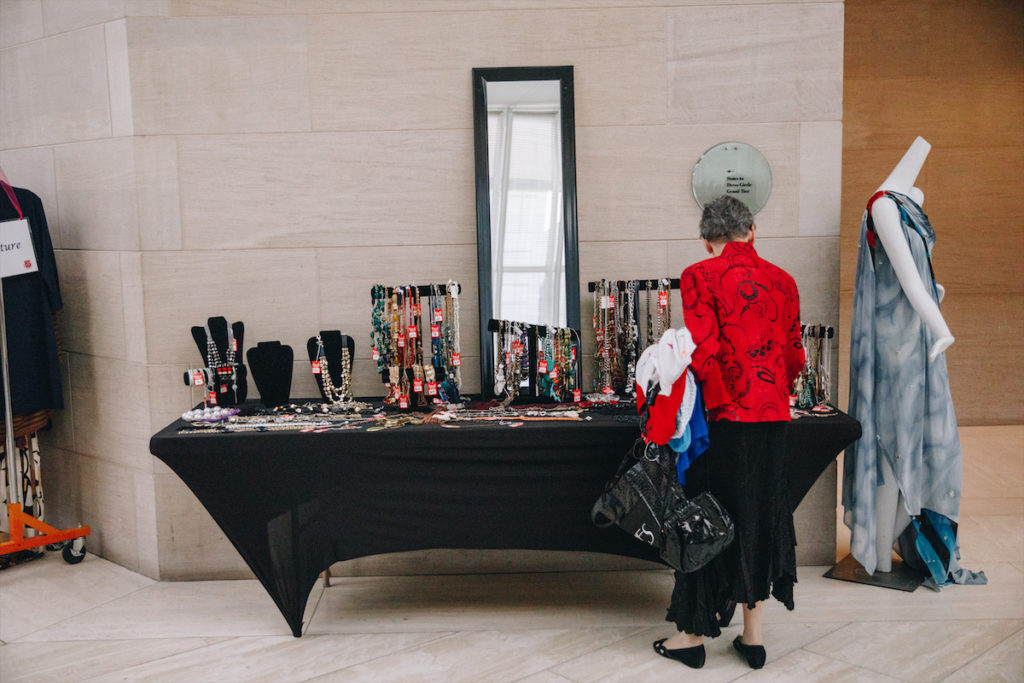 Attendees shopped couture fashion at The Chic Boutique. (Photo by Carter Link, Parker Vandergriff)