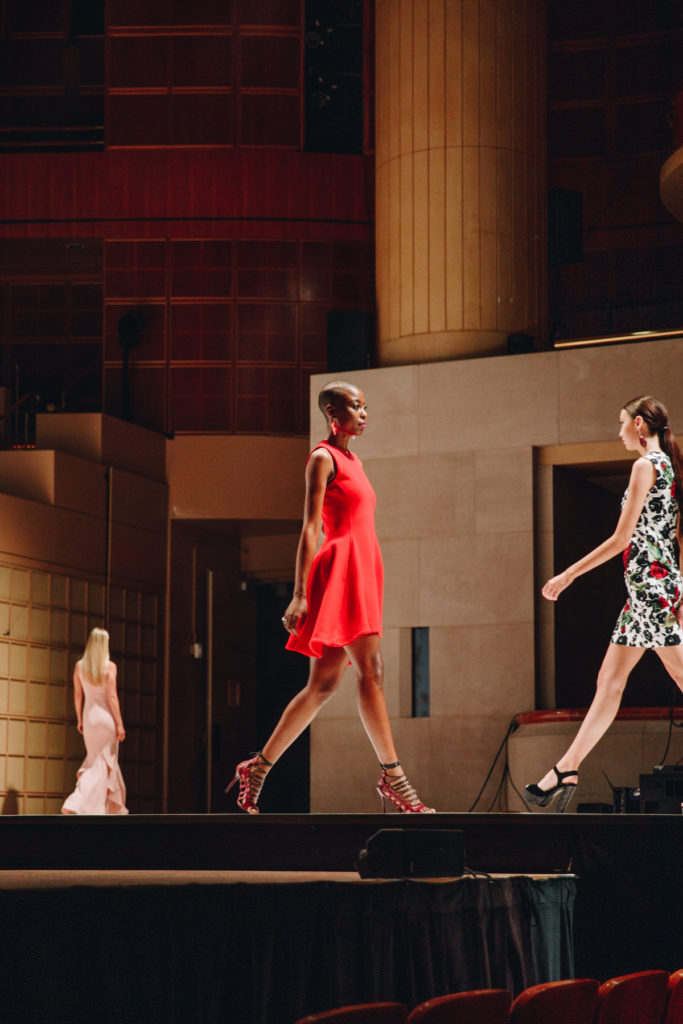 A New York-style fashion show produced by the incomparable Jan Strimple featuring designer labels generously donated from Dallas’ most coveted closets and boutiques. (Photo by Carter Link, Parker Vandergriff)