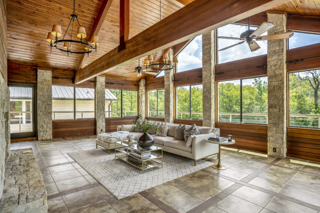 The 12,954 sq. ft. mansion at  405 W. Spreading Oaks Avenue in Friendswood, today on the market, was designed for power house attorney Tony Buzbee