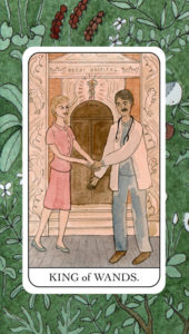 DT vertical king of wands