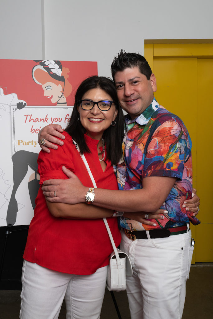 Demi Jessett, Danny Villarreal at Legacy Community Health's Mint Julep fundraiser at White Oak Music Hall (Photo by Daniel Ortiz)