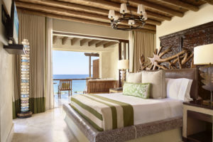Estrella Suite, bedroom , second terrace, the Resort at Pedregal (Photo by Studio Caribe)
