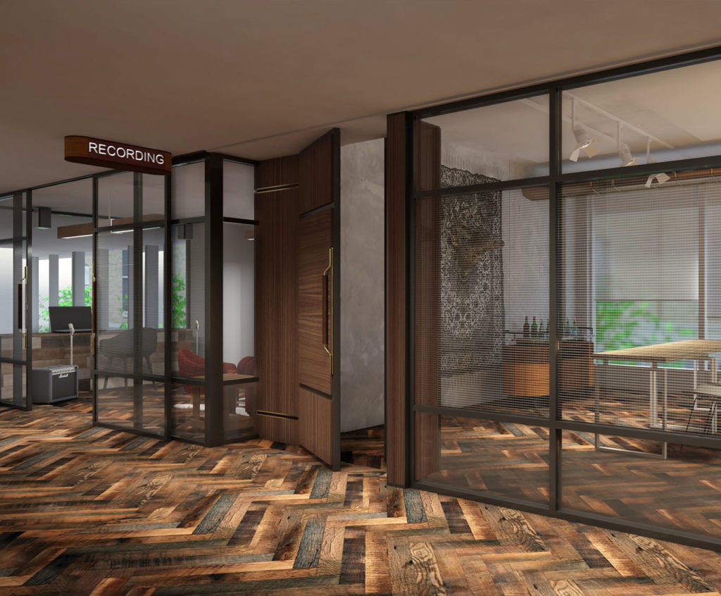 UCO Studio incorporated rich woods and other Hill Country tones into the Hyatt Centric Austin design.