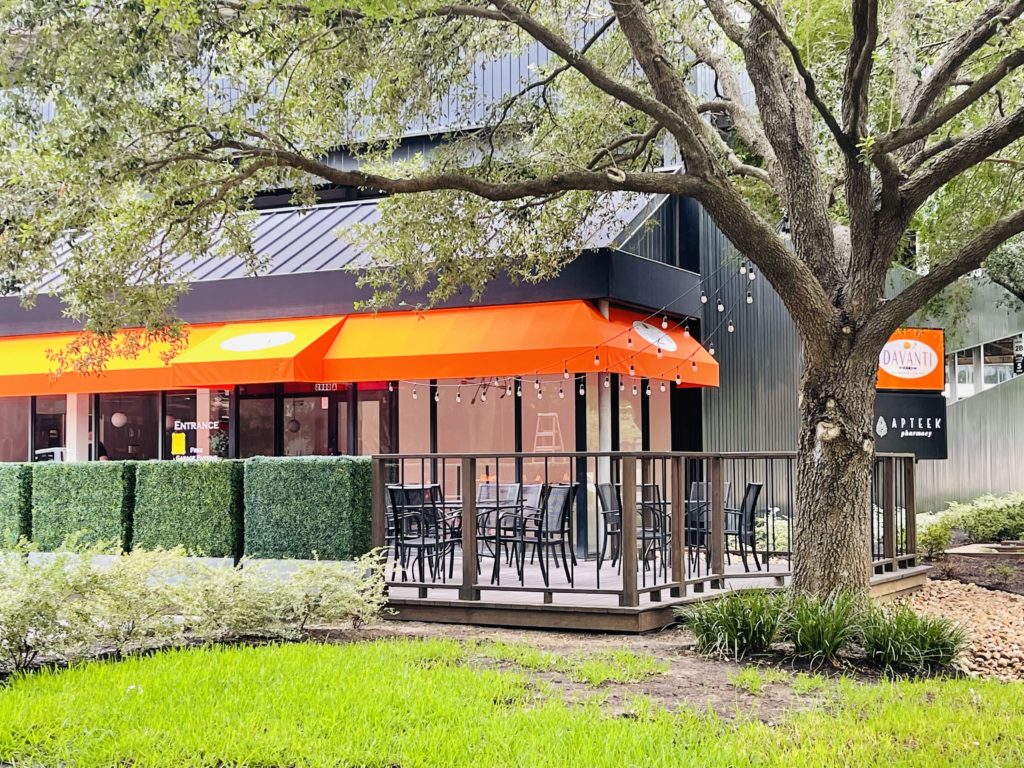 The exterior of the new Davanti Ristorante Italiano in River Oaks. (Photo by Photos Courtesy of Davanti Ristorante Italiano)