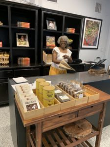 Manager Doris Johnson at Silver Stone Food Shop (Photo by Laurann Claridge)