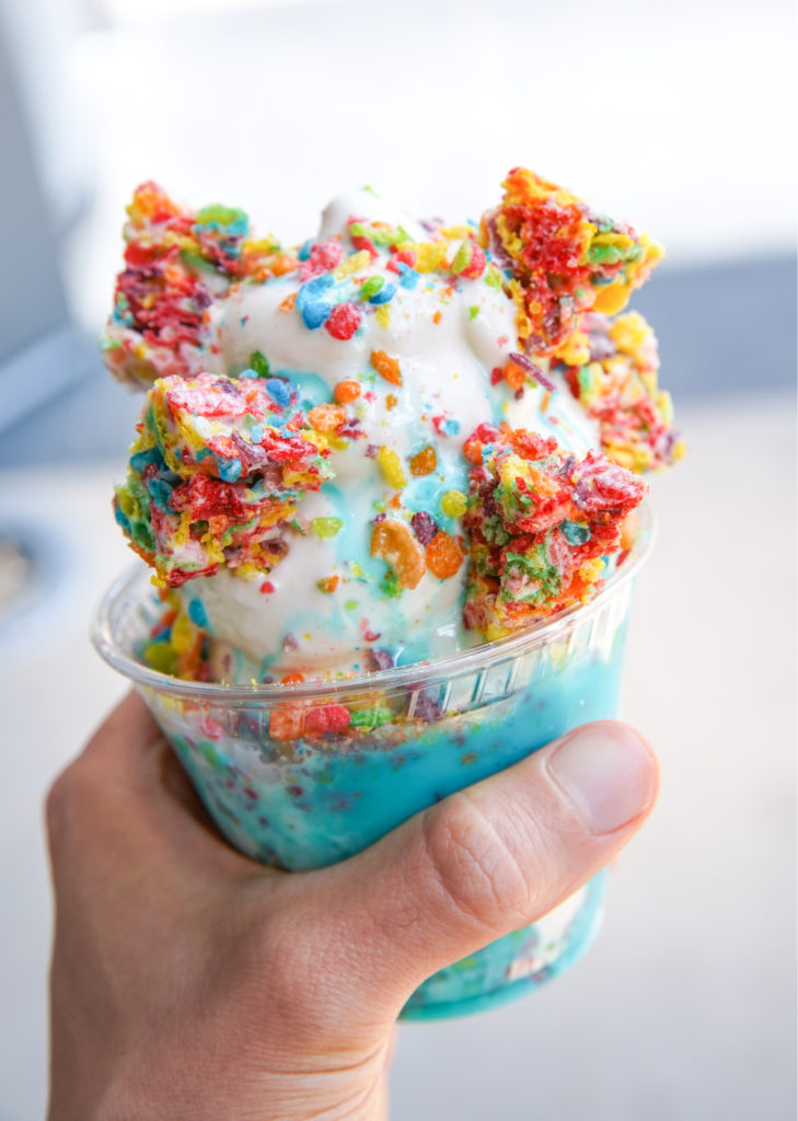 Cow Tipping Creamery's Fruity Pebbles is like a taste of childhood.