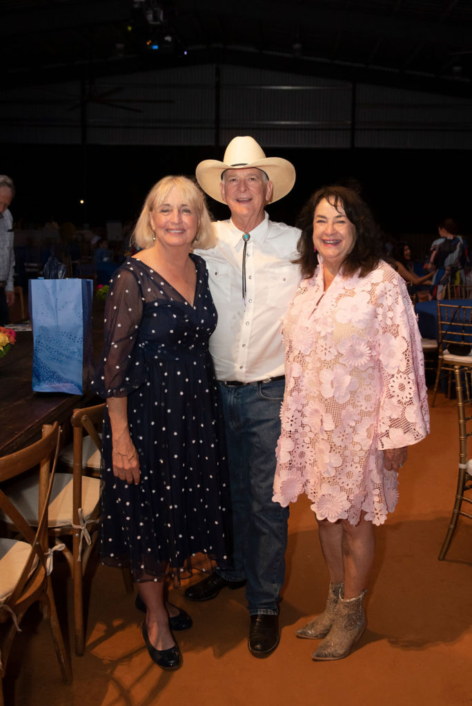 Lili Kellogg, Equest CEO with honorary chairs Hawkins and Leslie Golden (Photo by Tamytha Cameron)