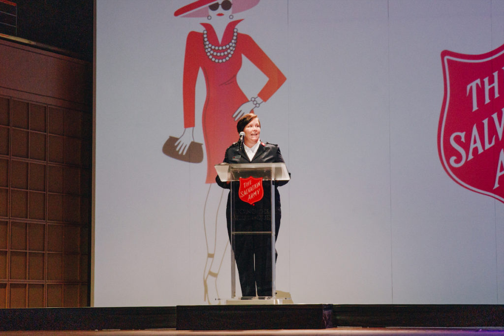 The Salvation Army North Texas Area Commander Major Bethany Hawks (Photo by Carter Link, Parker Vandergriff)