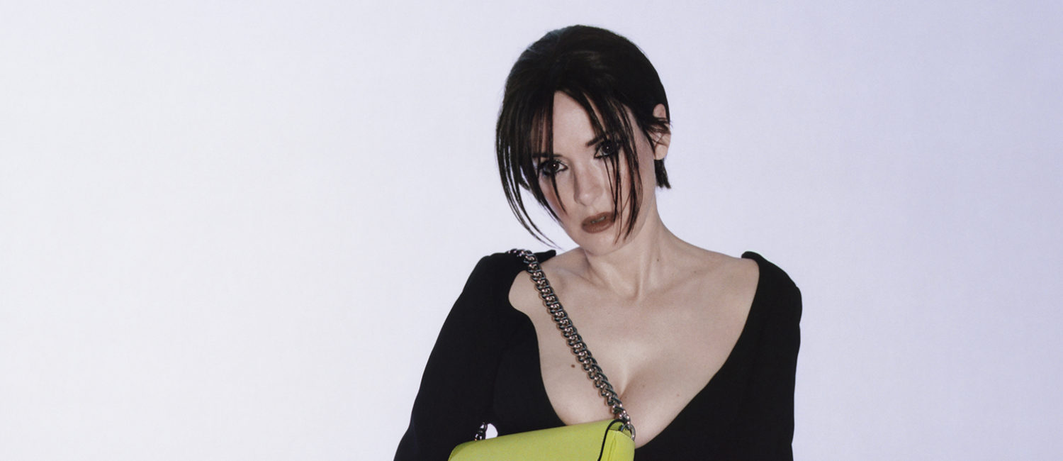Winona Ryder is the face of Marc Jacobs’s campaign for its new J Marc shoulder bag soon to be found in the new Marc Jacobs boutique opening later this summer in the Houston Galleria. Love Jacobs’ iconic Kiki boots.