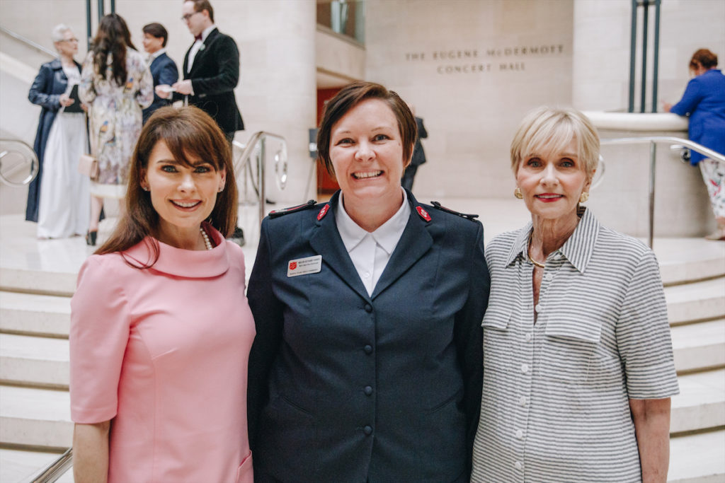 Nikki Webb, Major Bethany Hawks, Carol Seay (Photo by Carter Link, Parker Vandergriff)