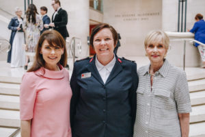 Nikki Webb, Major Bethany Hawks, Carol Seay (Photo by Carter Link, Parker Vandergriff)