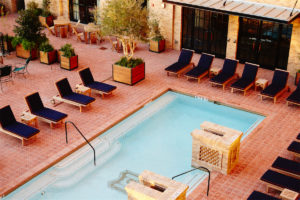 Pool from Stairs by Nicole Franzen