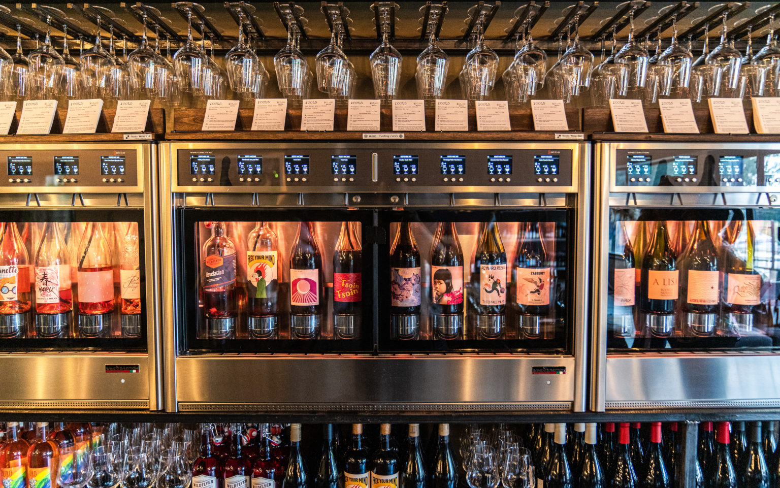 New Unique EaDo Wine Bar Brings 56 SelfPour Varieties Every Day