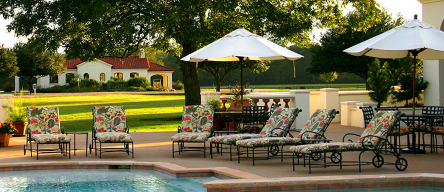 he Inn at Dos Brisas, the luxe caravansary an hour northwest of Houston.