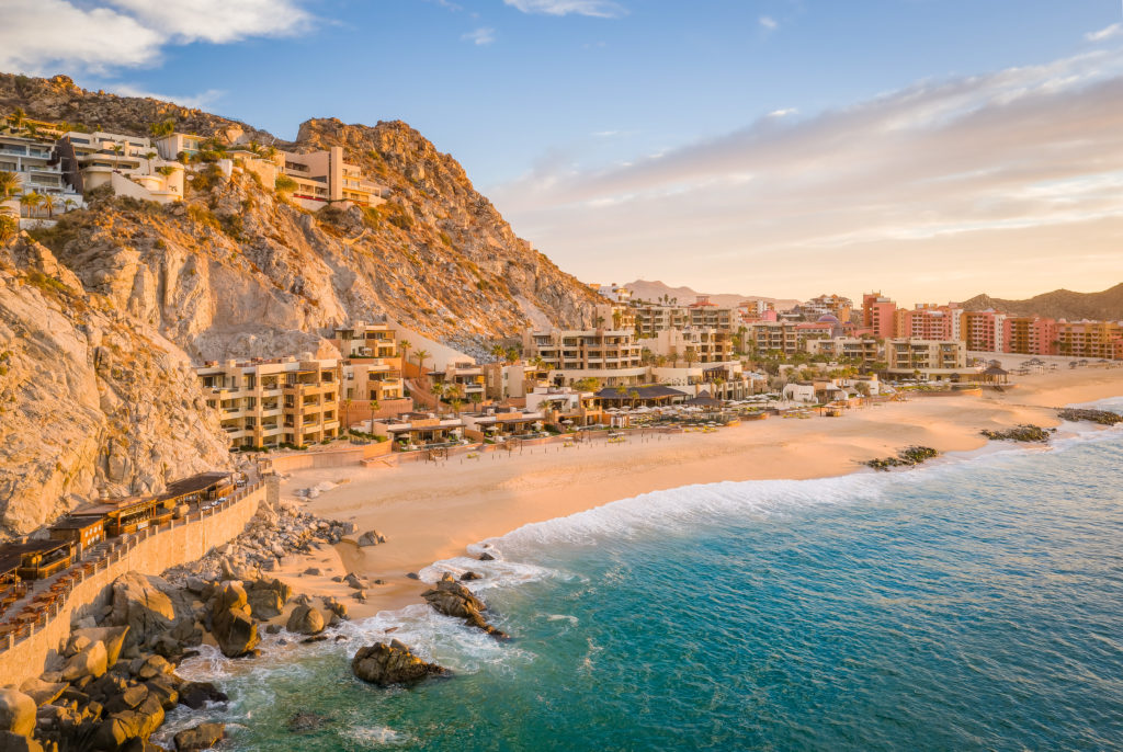 The Waldorf Astoria Los Cabos Pedregal is a swanky resort known for its cliffside dining and luxury hospitality. (Photo by Studio Caribe)
