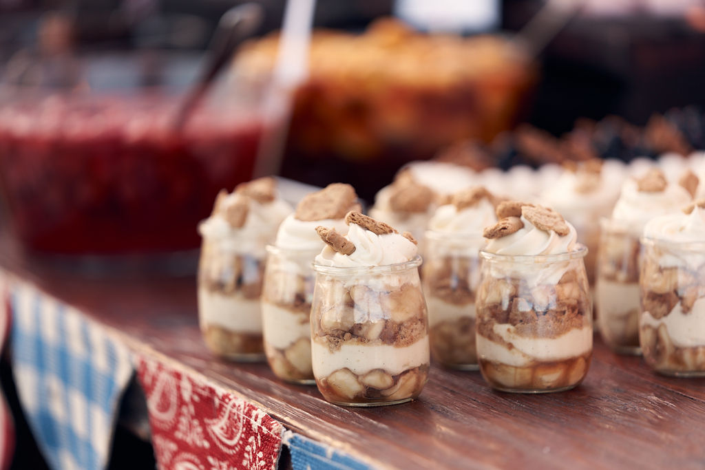 Killen's signature banana pudding  (Photo by Studio Caribe)