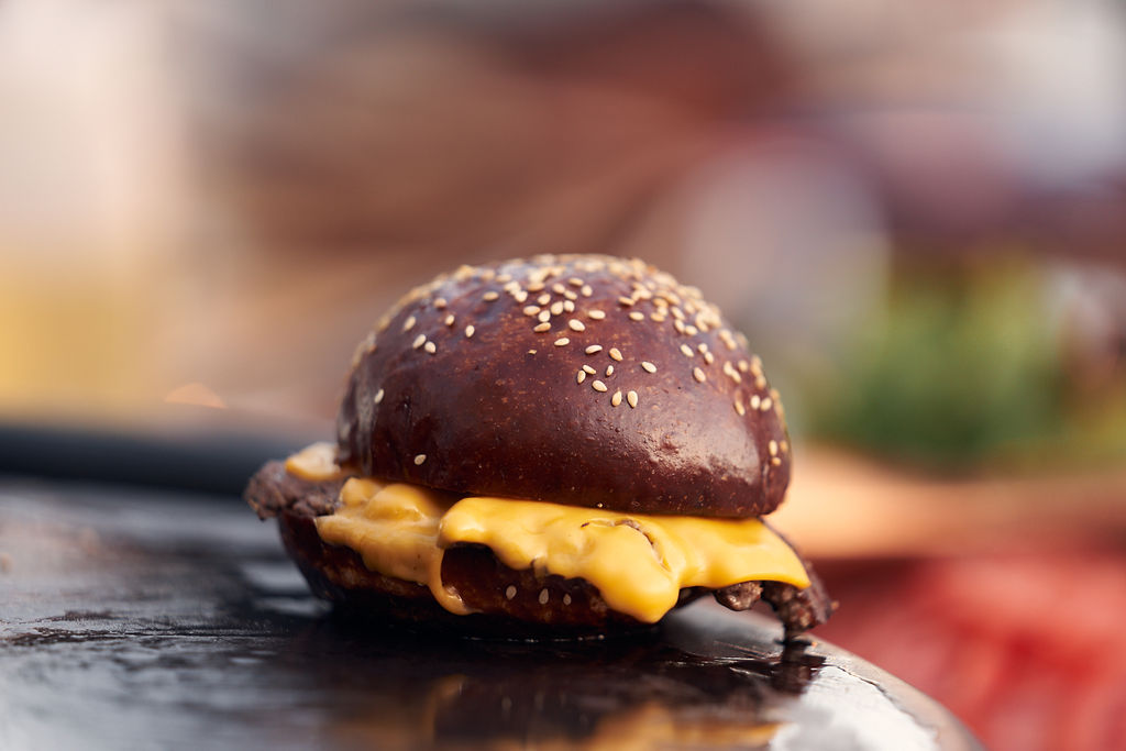 Smashburgers from one of Killen's newer concepts Killen's Burgers were a crowd pleaser. (Photo by Studio Caribe)