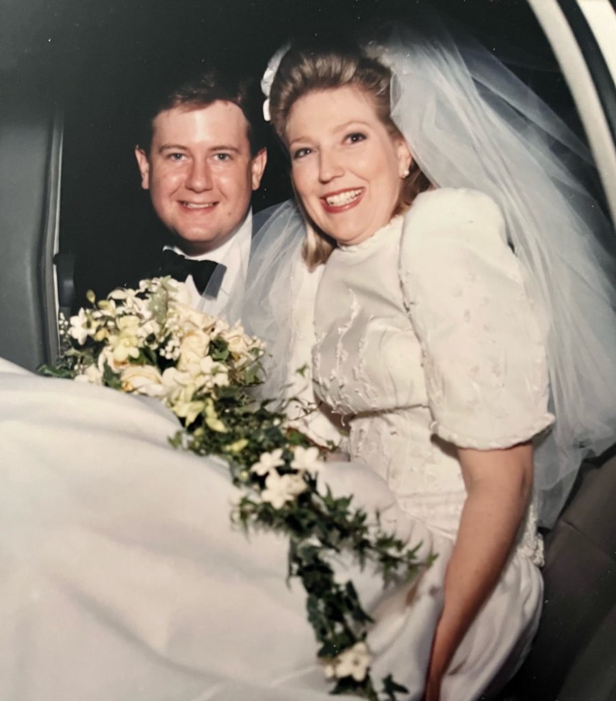 Kathryn and Jeff Smith were married at the Holy Rosary Catholic Church. Their wedding reception followed at the Museum of Fine Arts.