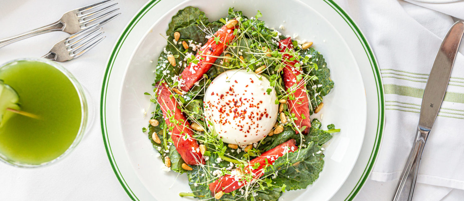 Burrata Salad at The Annie Chef Brian Sutton (Photo by Jenn Duncan)
