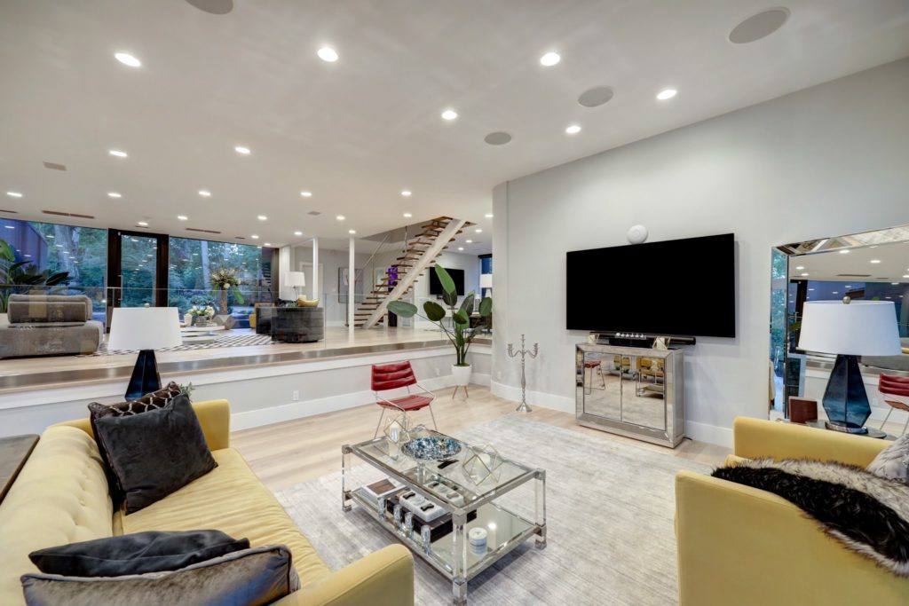 Interiors of the Roger Rasbach designed home at 11686 Arrowwood Circle in Piney Point Village. (Photo by TK Images for Martha Turner Sotheby’s International Realty  )