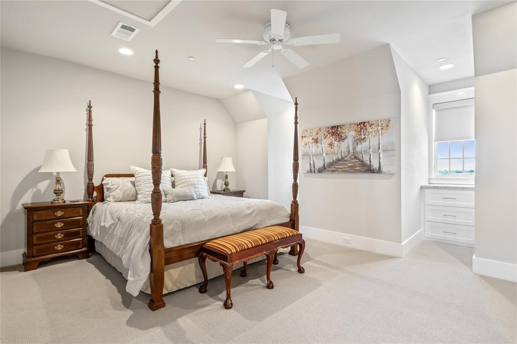 Fourth bedroom is on the third level affording guests added privacy.