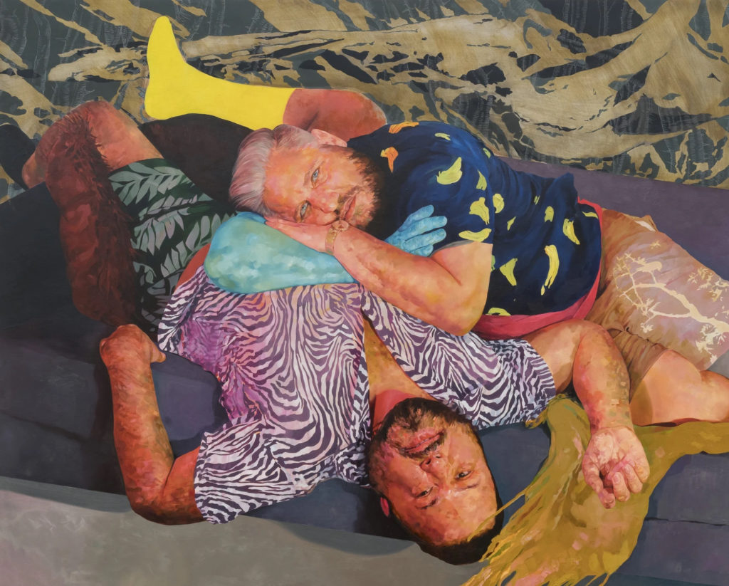 David Antonio Cruz's "nothatsummernight,theywashaway,theywashitallaway,away,theyalwaysgoaway," 2021, at Monique Meloche Gallery