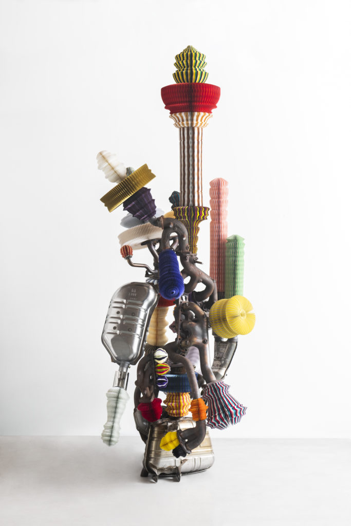 Keita Miyazaki's "Tree of Knowledge," 2020, at Rosenfeld