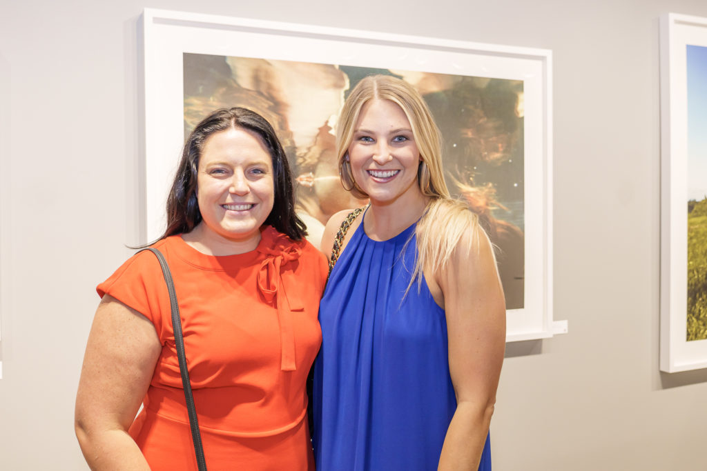 Amanda Fabian, Madison Seeker at Urban Harvest's Cultivators launch event at Christopher Martin Gallery.