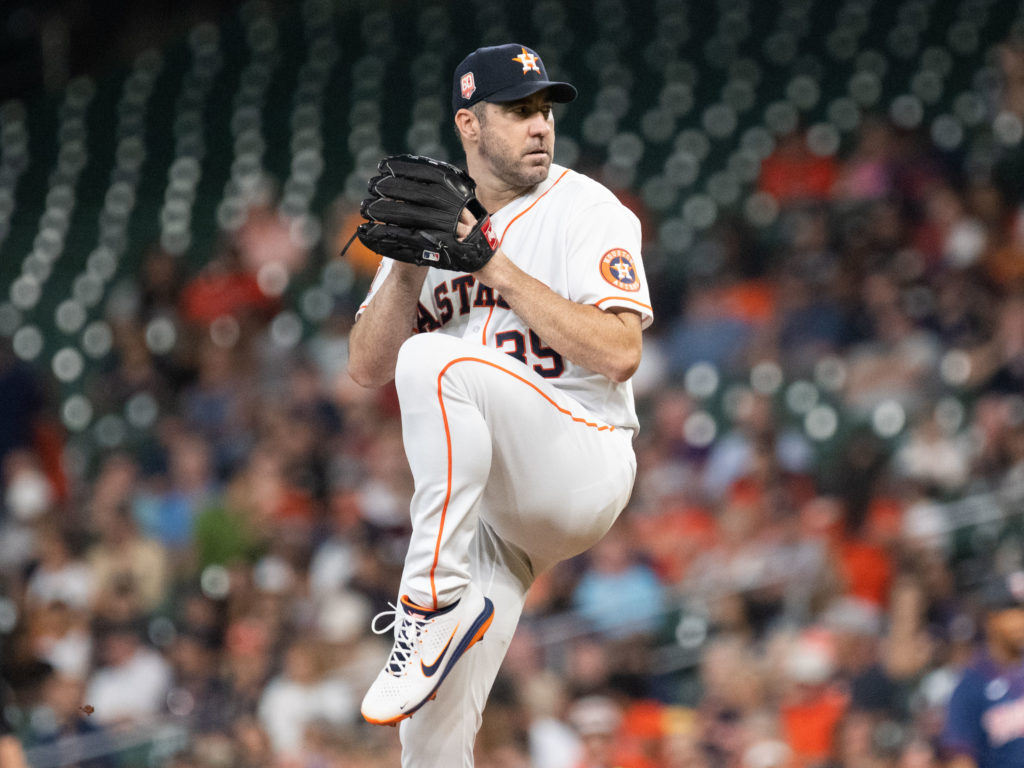 Astros ace Justin Verlander is the Tom Brady of baseball. (Photo by F. Carter Smith)