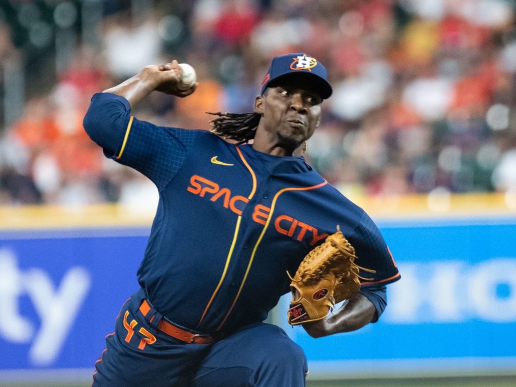 Rafael Montero is one of the Astros great pitching reclamations. Will former Braves closer Will Smith be the next? (Photo by F. Carter Smith)