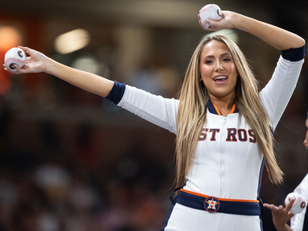 Minute Maid Park is as loud and festive as ever for Astros games. (Photo by F. Carter Smith)