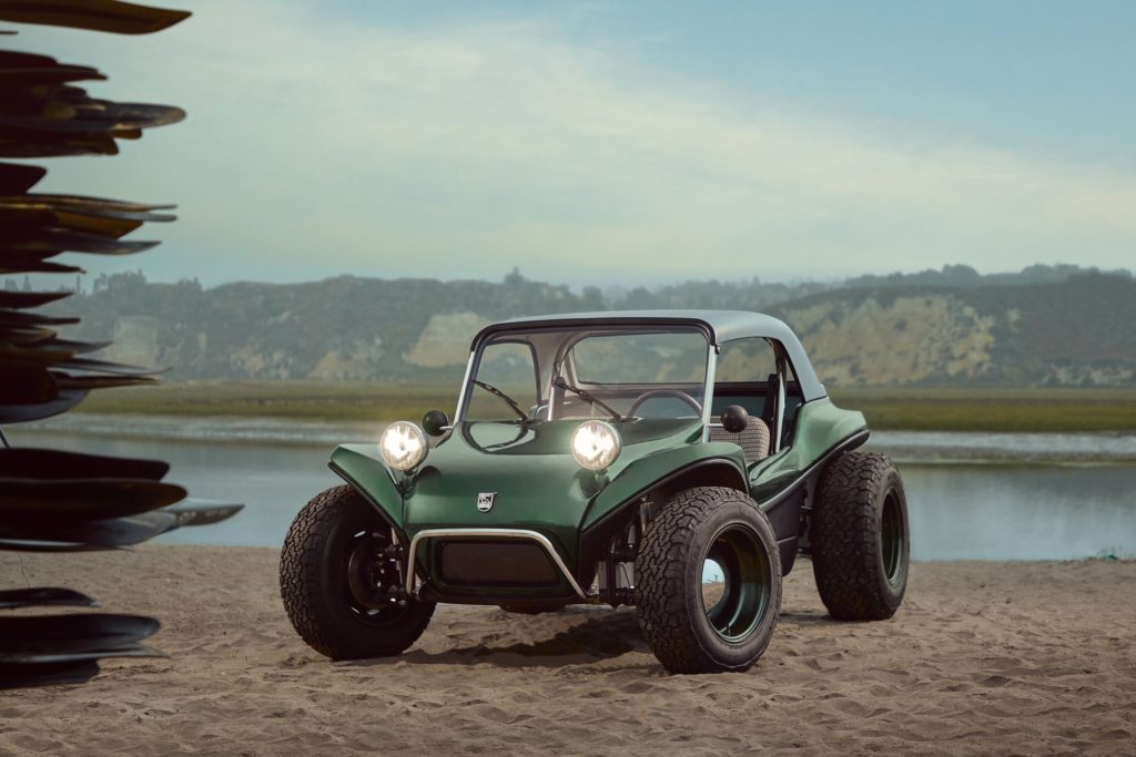 The California-based creator of the original dune buggy unveiled its first new car in six decades: the Meyers Manx 2.0 Electric.