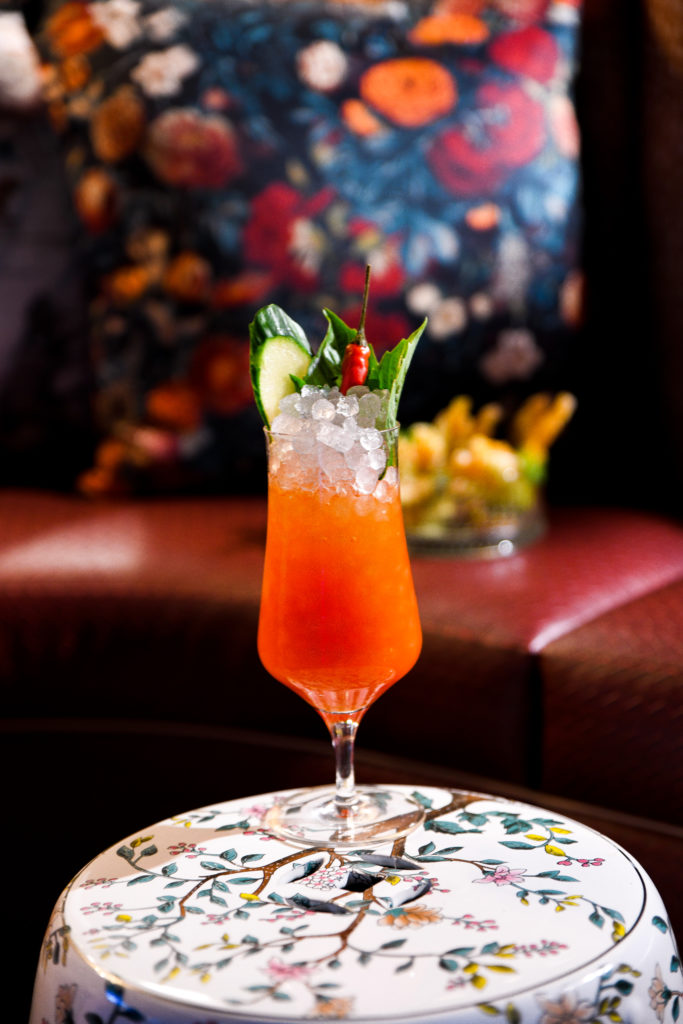 Bar Eden is a chic new bar with tropical vibes. (Photo by Adriana Herrera)