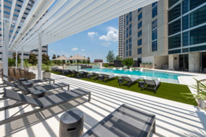 Brava pool area day(2); Image courtesy of Hines