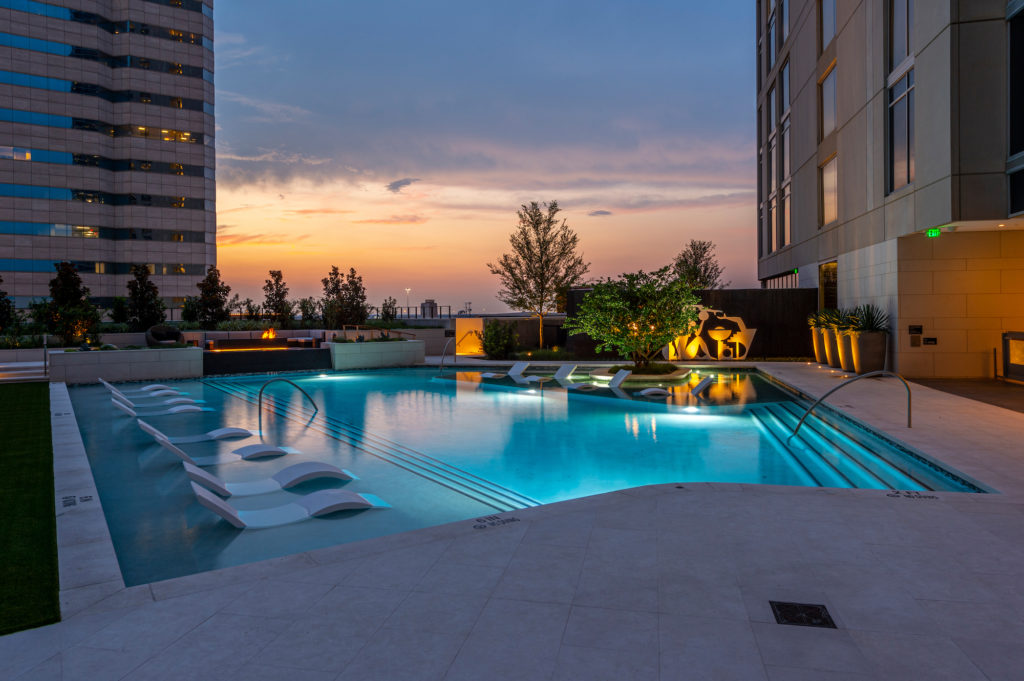 Brava's pool level is an escape of his own.