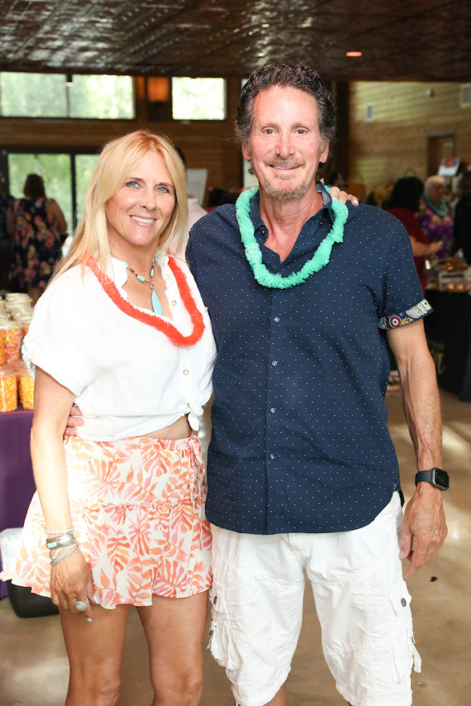 Michelle Mantor, Mark Silberman at the Citizens for Animal Protection summer bash. (Photo by Priscilla Dickson)