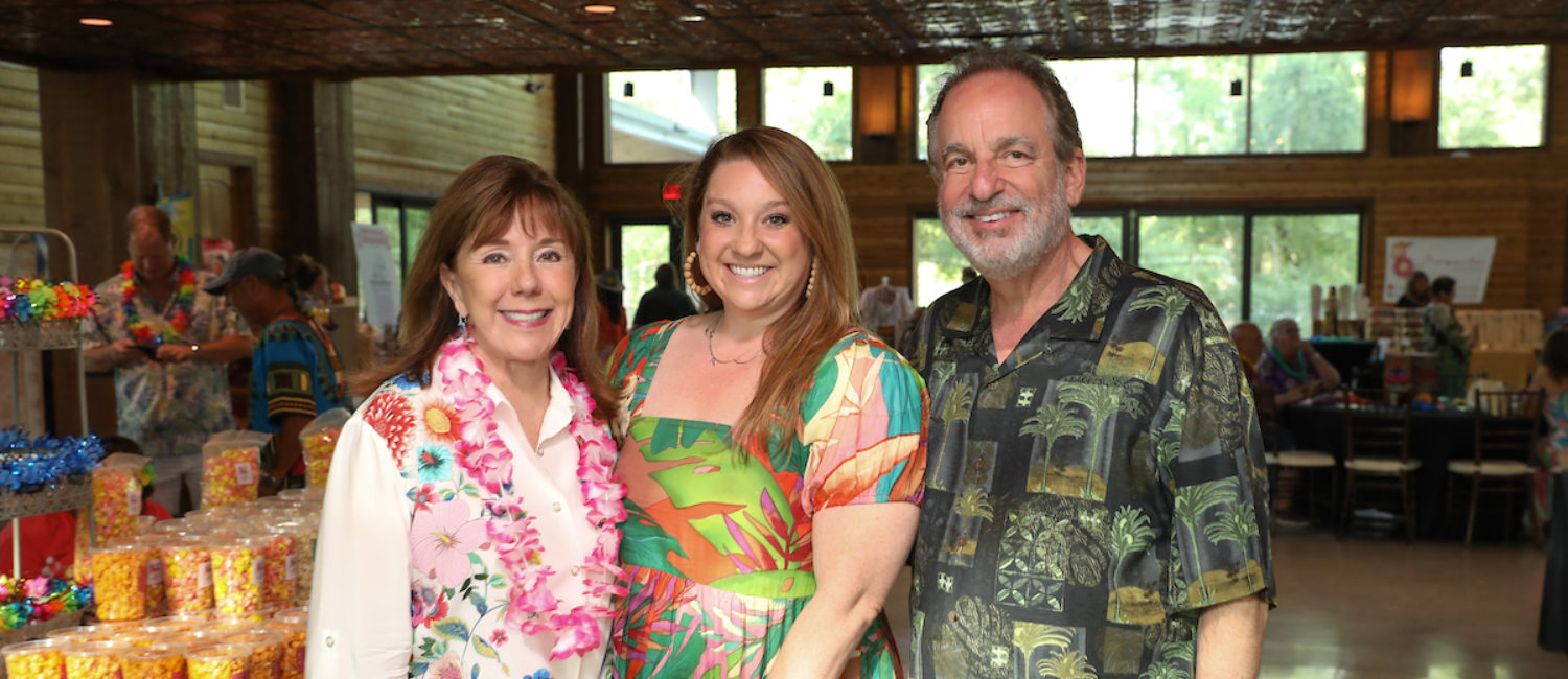 Elizabeth Stein, Laura Stein, Alan Stein at the Citizens for Animal Protection summer bash. (Photo by Priscilla Dickson)