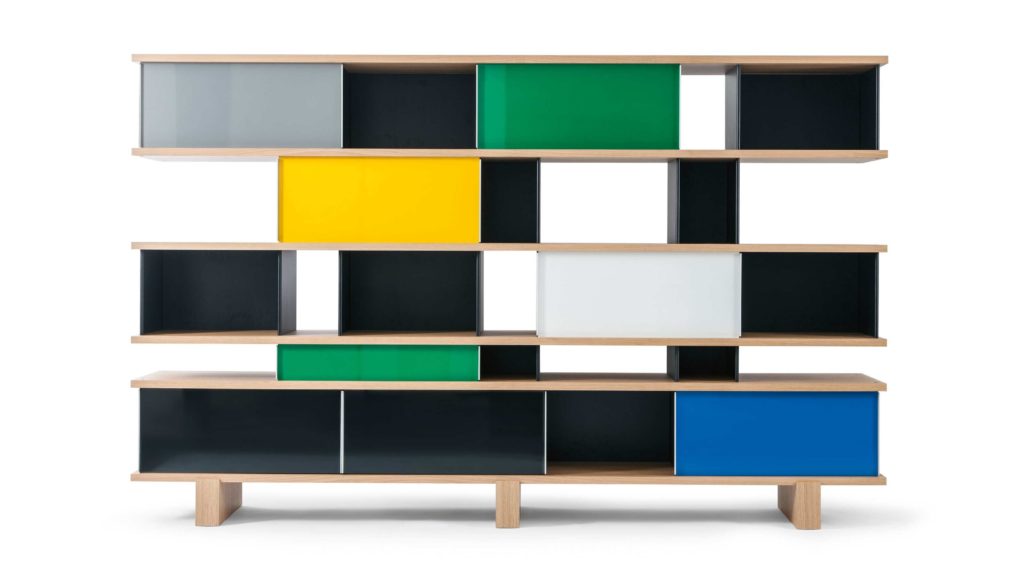 This modern, modular piece puts a unique spin on storage while keeping a keen eye on aesthetics and design. (Courtesy of Cassina)