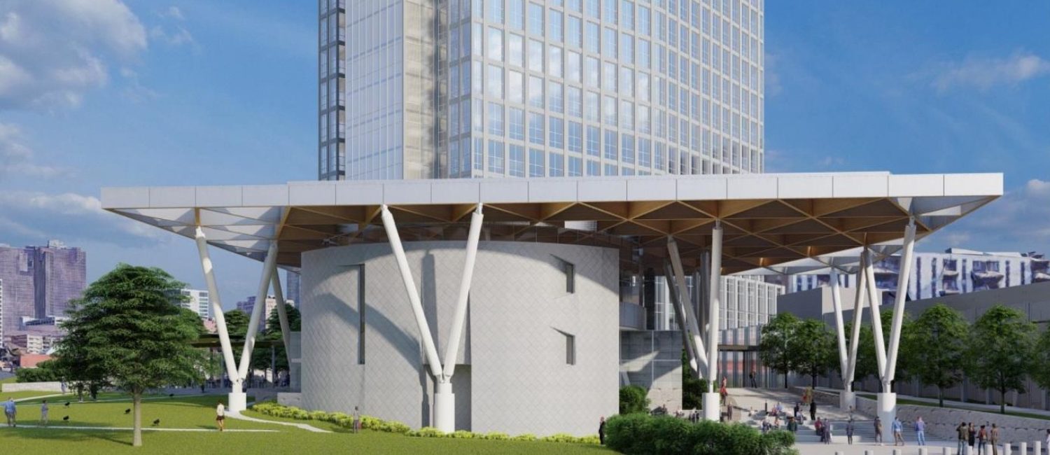 Soon every department of Fort Worth city government will be housed under one roof. (Rendering from BOKA Powell Architects.)