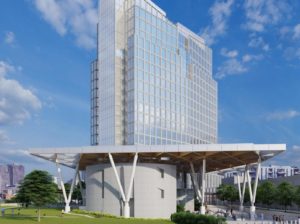 Soon every department of Fort Worth city government will be housed under one roof. (Rendering from BOKA Powell Architects.)