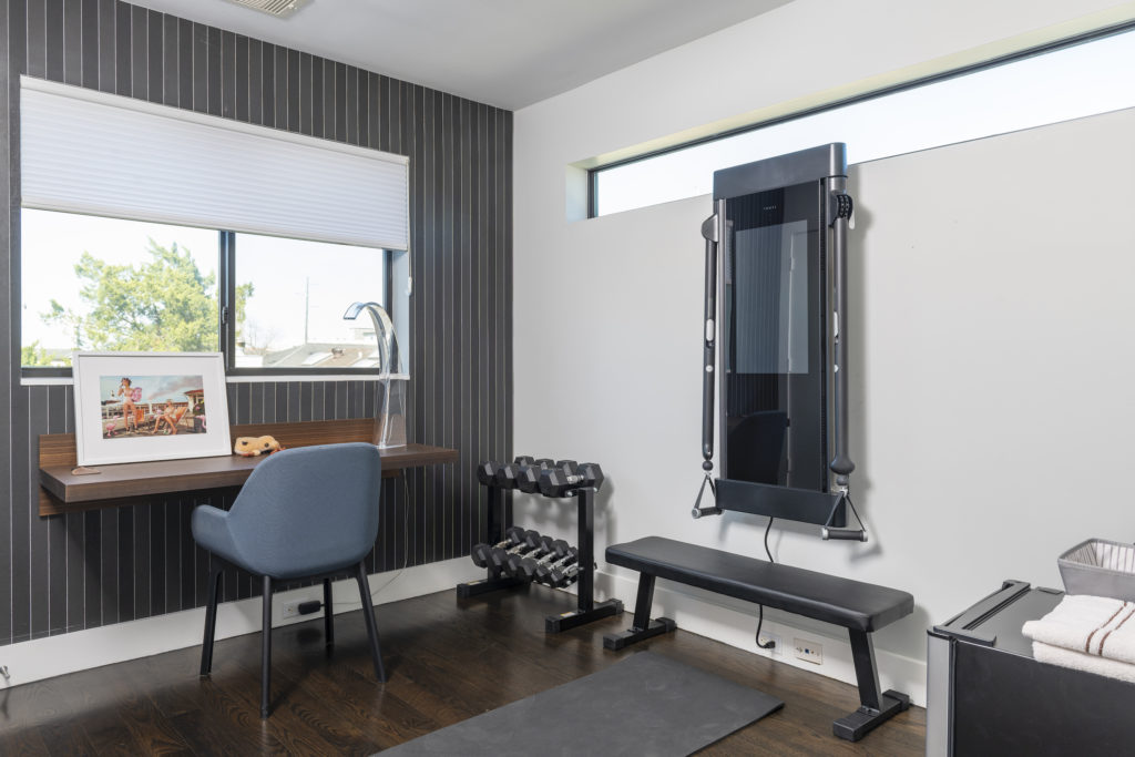 An extra bedroom at 1922 Fairview (Photo by Anthony Rathbun)