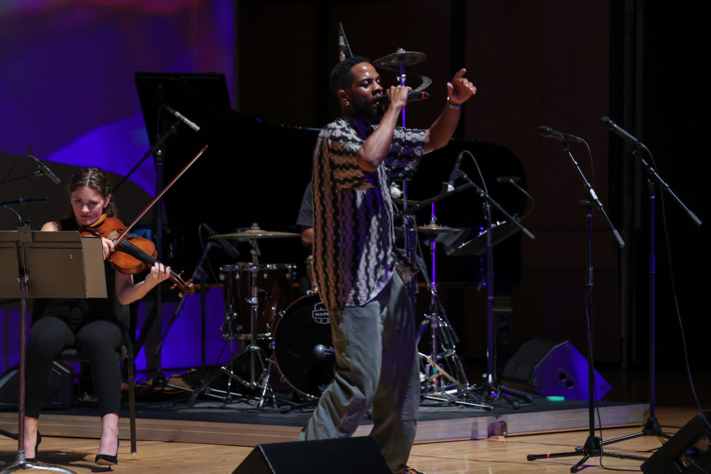 Fat Tony performs at the "Loveletter" concert. (Photo by Johnny Than)