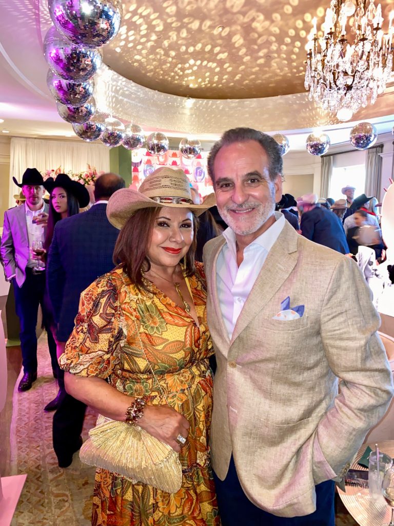 Debbie & Rudy Festari at Frances Moody Buzbee's 30th birthday bash. (Photo by Shelby Hodge)